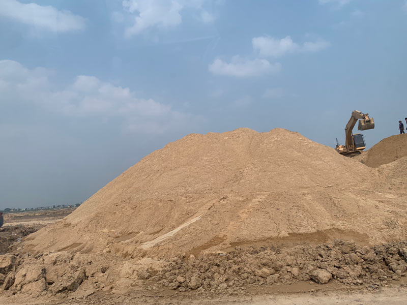 Cách kiểm tra chất lượng cát xây dựng